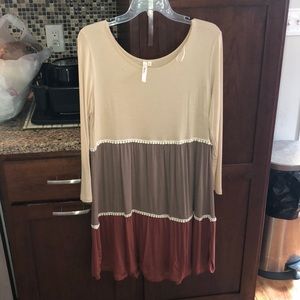 Color block dress from Nana Macs boutique